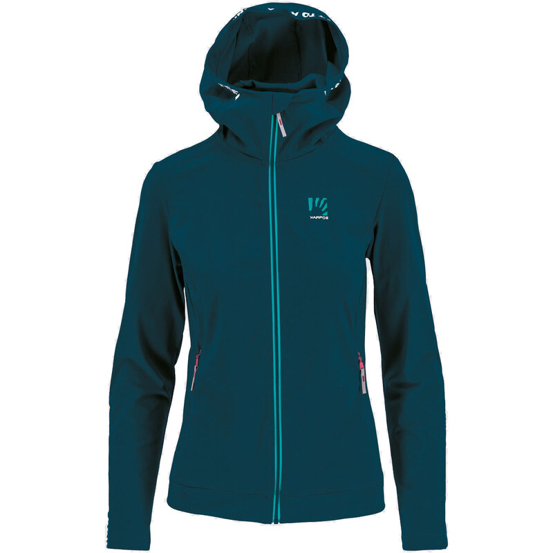 Karpos Easyfrizz Dámska Mikina modrá/tyrkysová 58442912