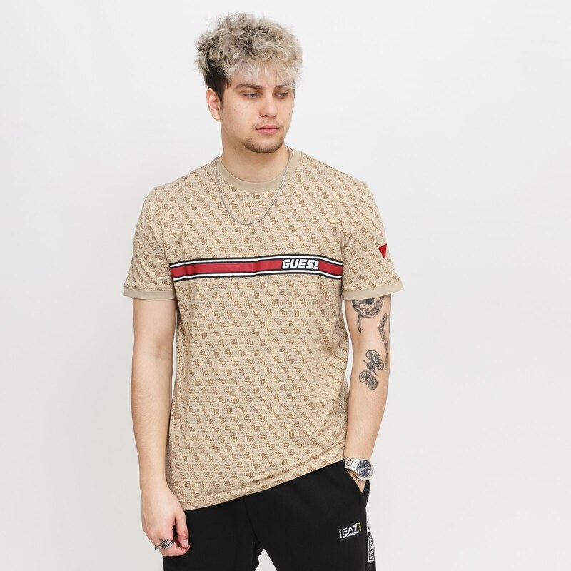 Guess jamey t-shirt BEIGE BLANCO 41662067