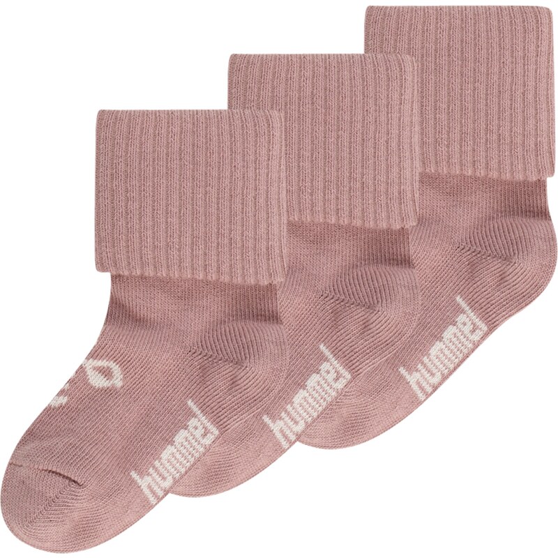 Hummel Ponožky Sora staroružová / prírodná biela 41797892