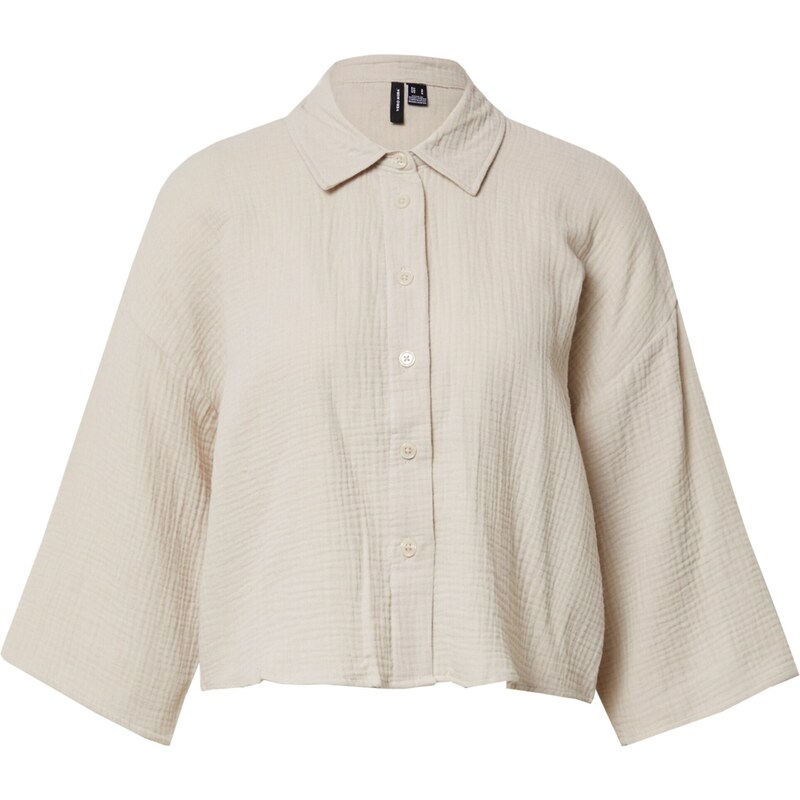VERO MODA Blúzka VMNatali sivobéžová 63198550