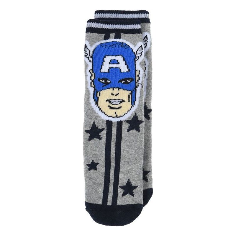 AVENGERS Sivé chlapčenské ponožky Captain America 41676461