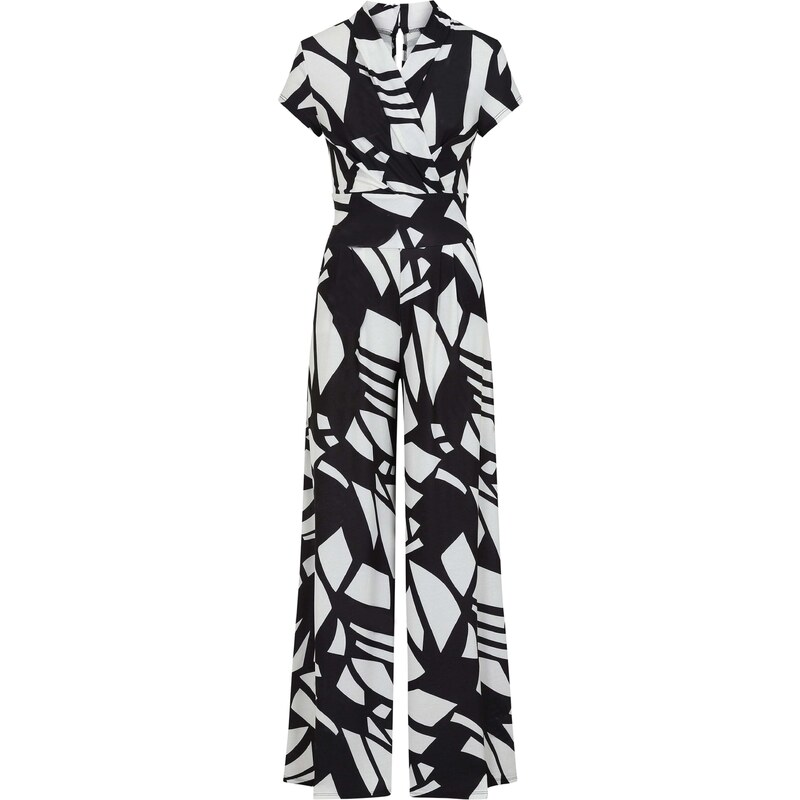 HotSquash Overal čierna / šedobiela 54247993