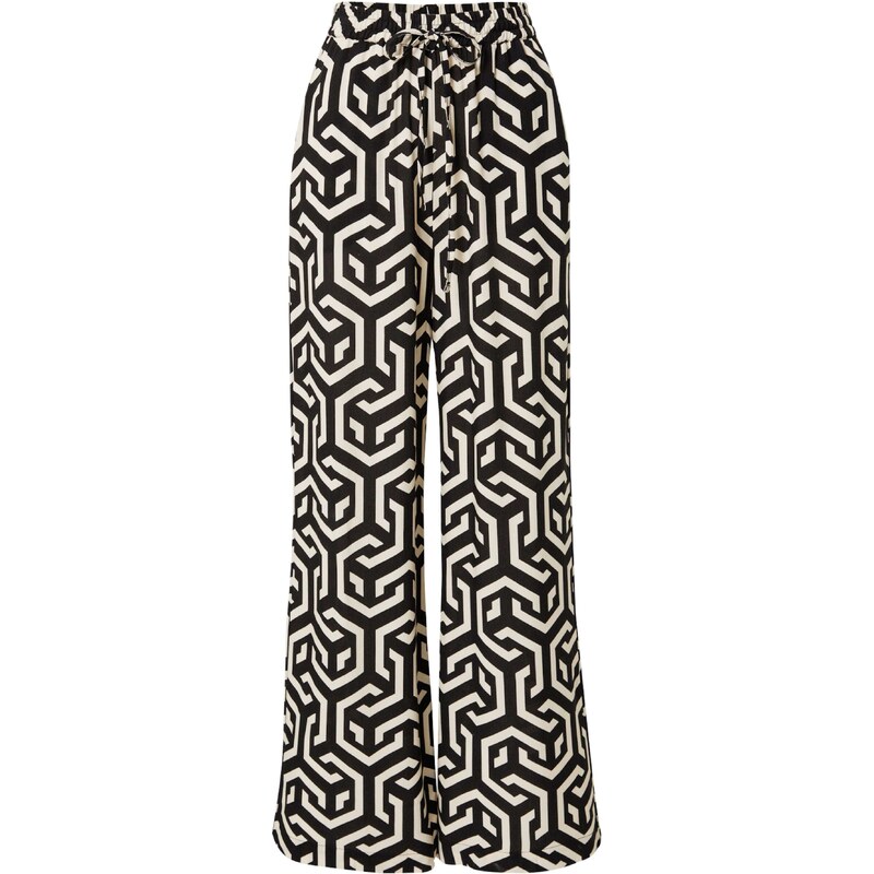 Guido Maria Kretschmer Women Nohavice Hellen čierna / biela 53886821