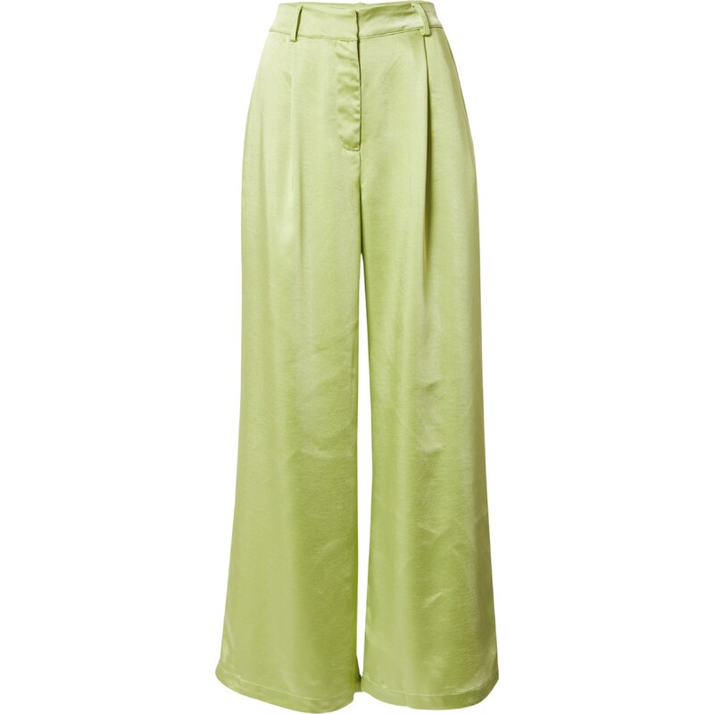 ABOUT YOU x Emili Sindlev Plisované nohavice Elva zelená 54445027