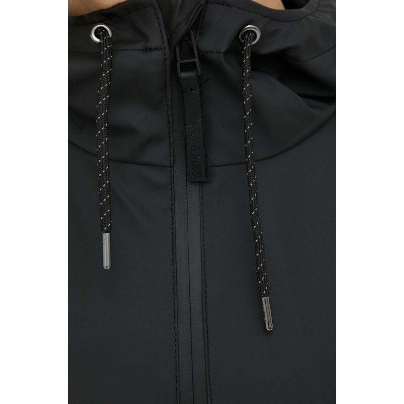Nepremokavá bunda Rains 18370.01-01Black, čierna farba, prechodná