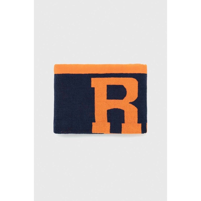 Bavlnený uterák Ralph Lauren oranžová farba