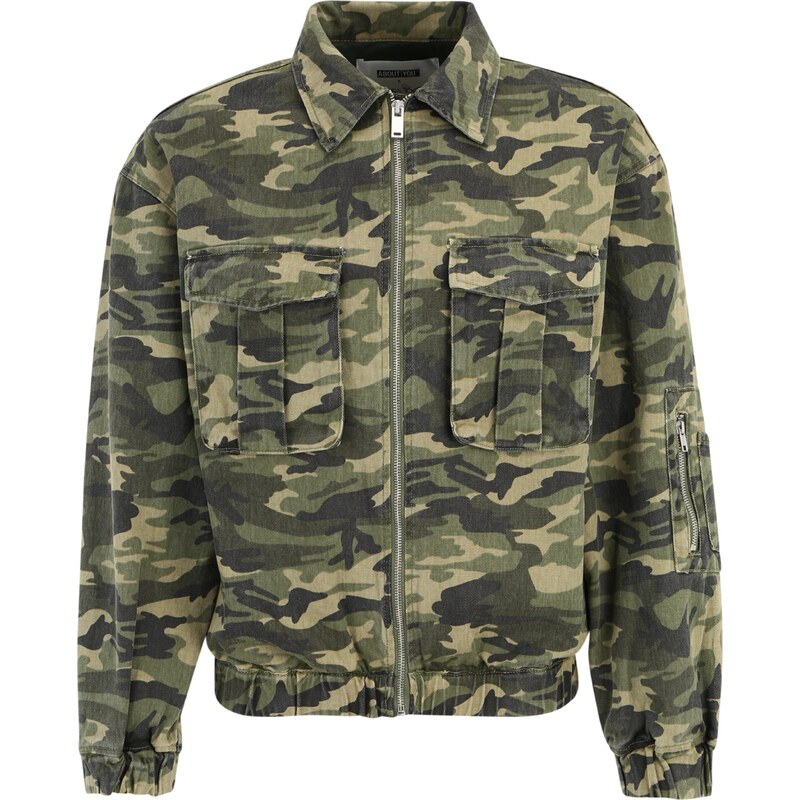 ABOUT YOU x Chiara Biasi Prechodná bunda Dylan kaki / olivová / 54249055