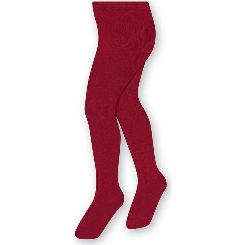 STEVEN Bordo klasické dievčenské pančuchy Art. 023 FB034, BURGUNDY 41702874