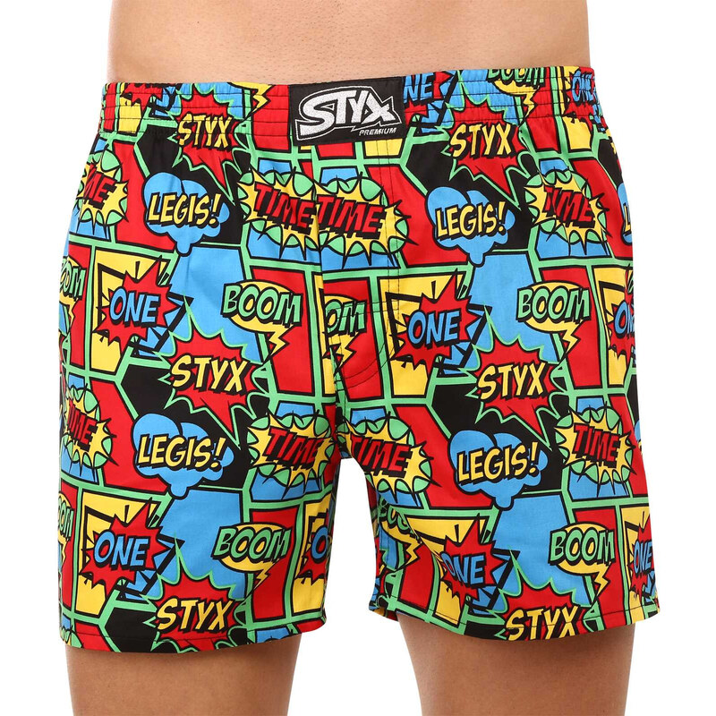 Pánske trenírky Styx premium art klasická guma boom (AP955) 41969539