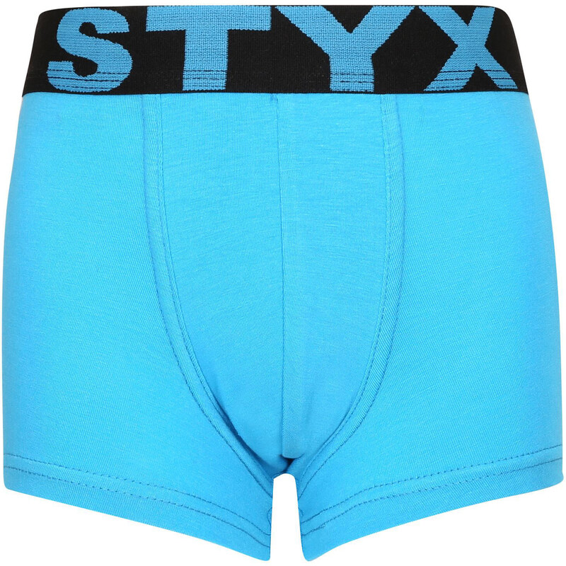 Detské boxerky Styx športová guma svetlo modré (GJ1169) 6-8 let 66060668