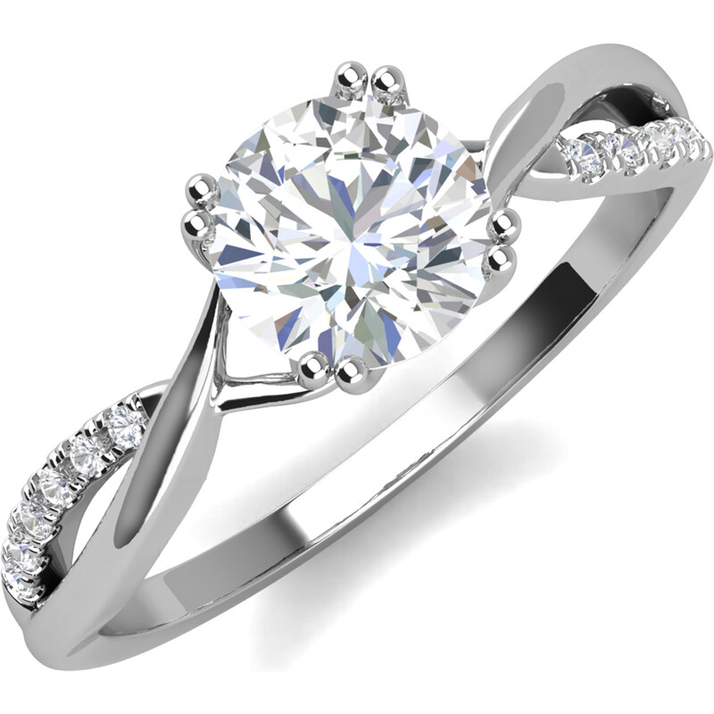 Royal Fashion stříbrný pozlacený prsten MR073 47500329