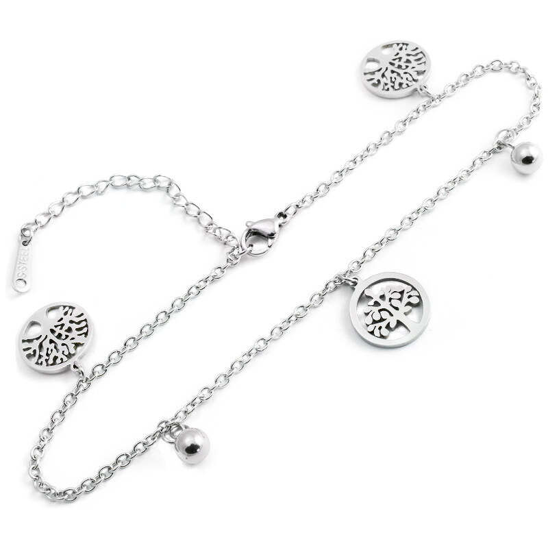 BM Jewellery Dámsky náramok z chirurgickej ocele strom života 42065819