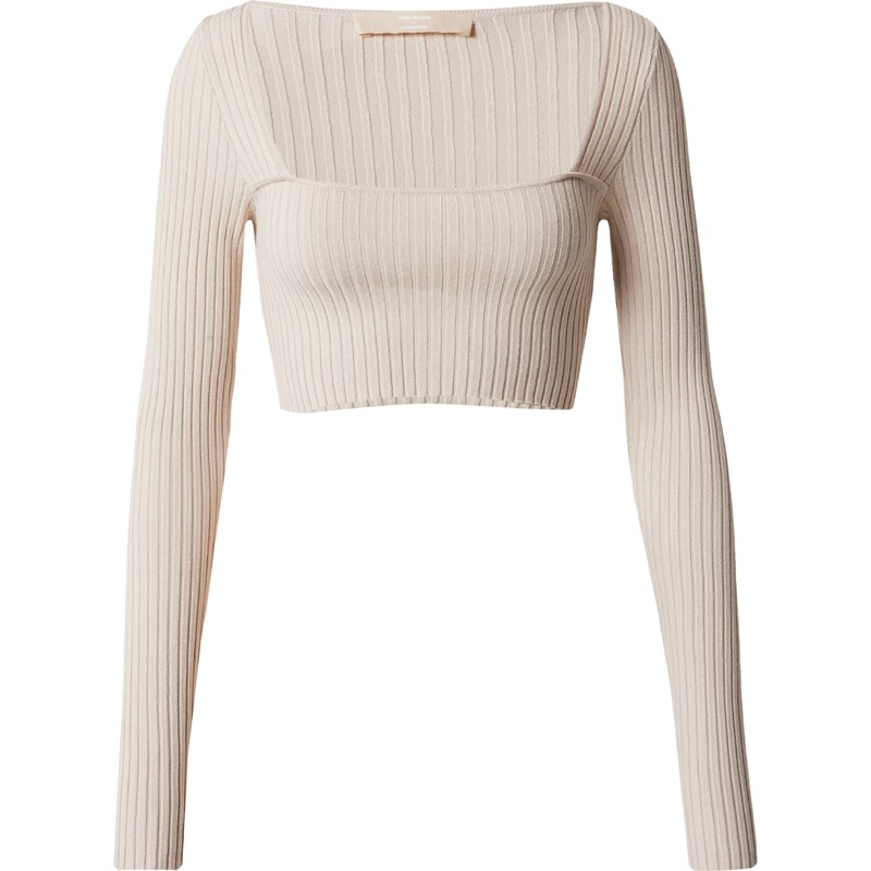 LENI KLUM x ABOUT YOU Sveter Salma šedobiela 58449851