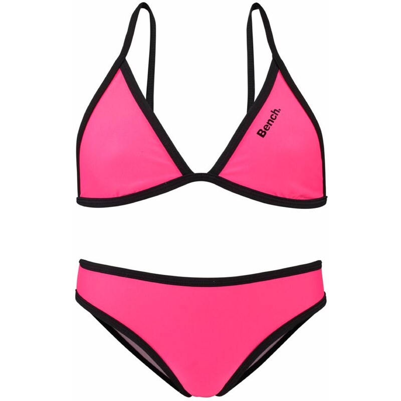 BENCH Bikiny ružová / čierna 54382007