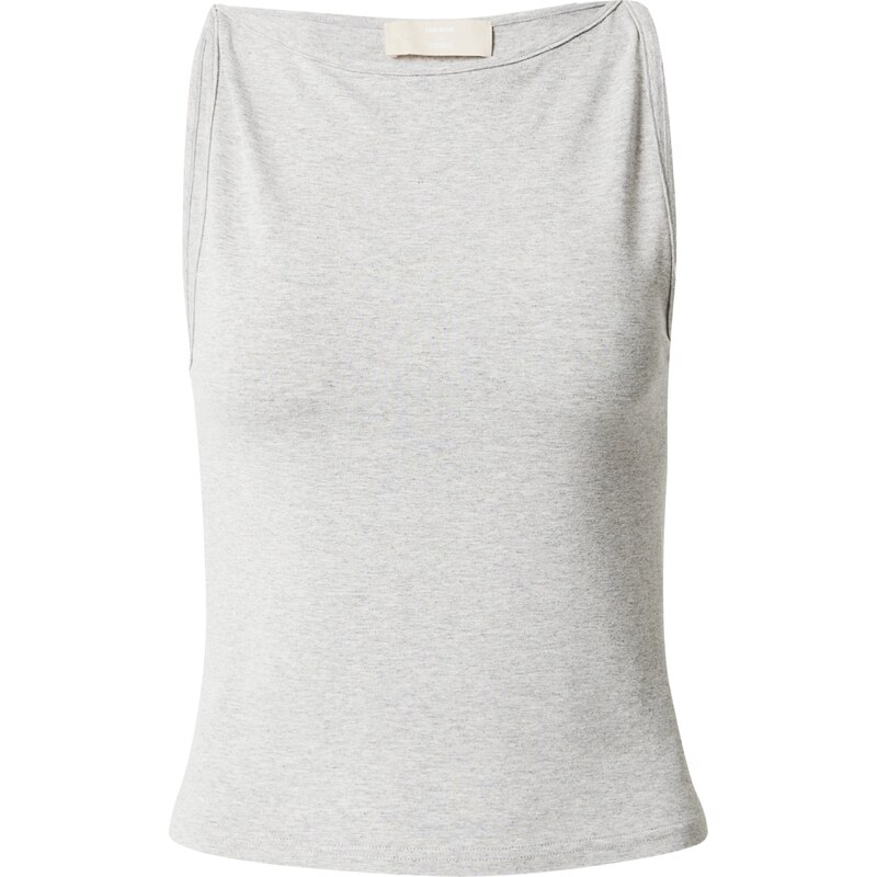 LENI KLUM x ABOUT YOU Top Philippa sivá melírovaná 66875327