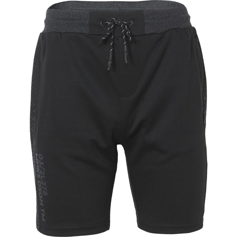 KOROSHI Nohavice tmavosivá / čierna 63336070