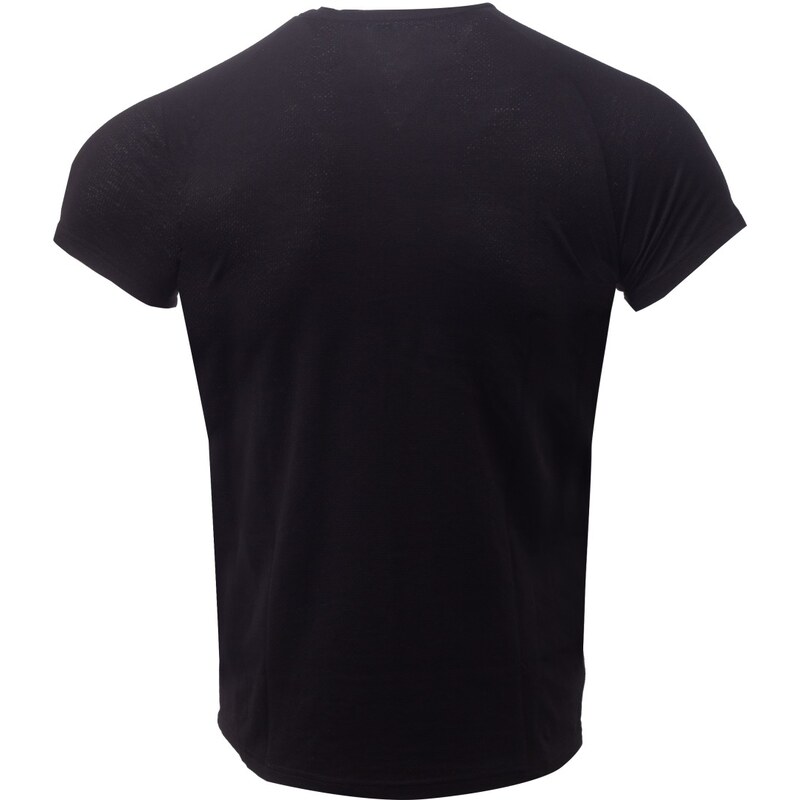 Pánske merino tričko s krátkym rukávom 2117 LUTTRA čierna
