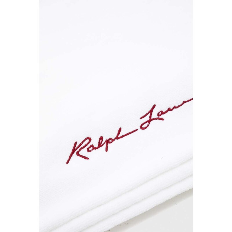 Bavlnený uterák Ralph Lauren červená farba