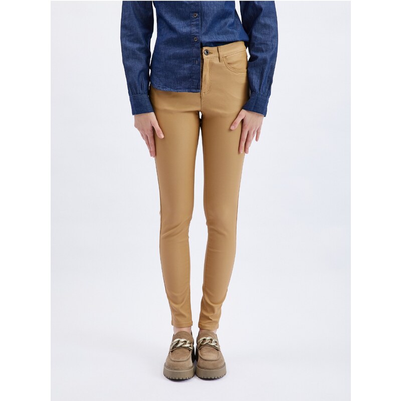 Nohavice pre ženy ORSAY - hnedá 64774690