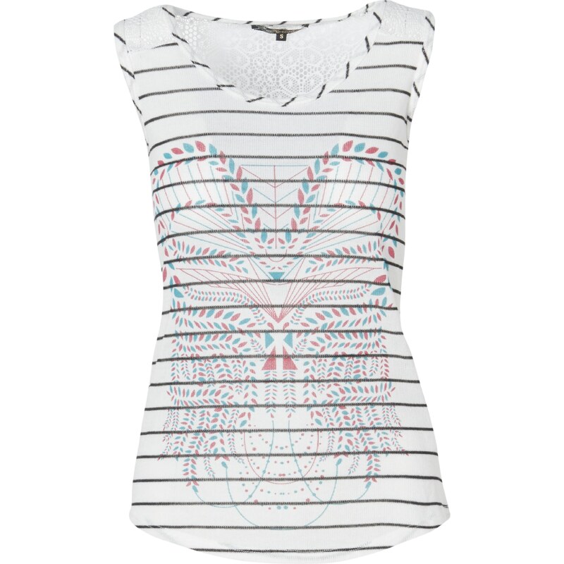 KOROSHI Top čierna / biela 54247112