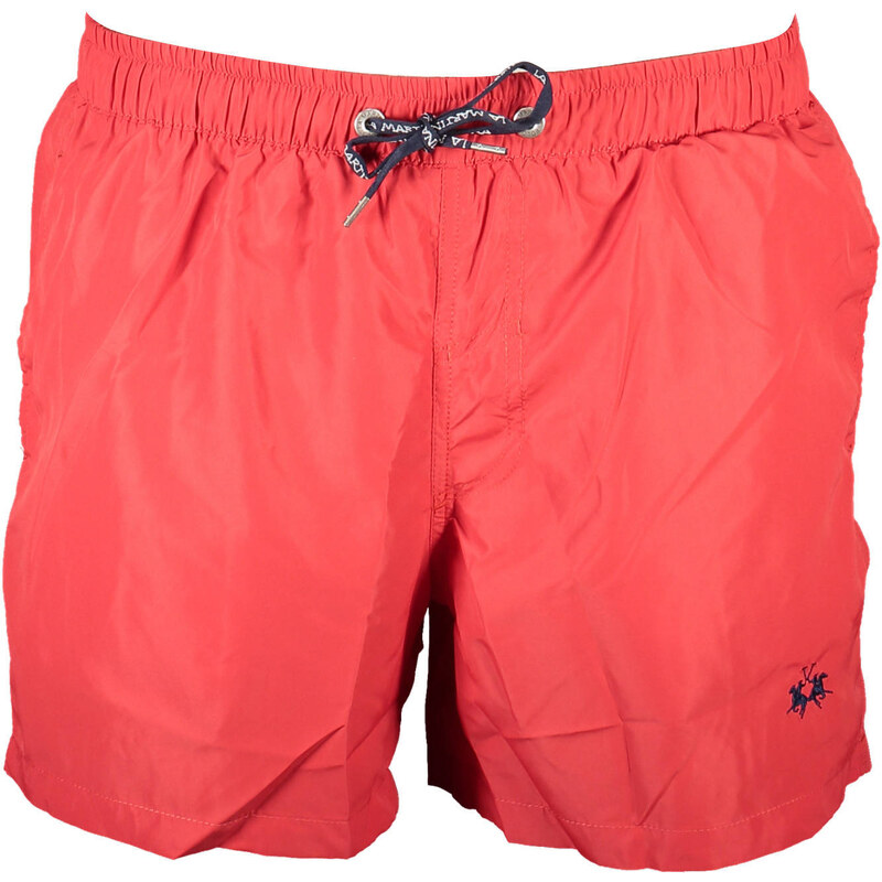 Červené pánske kúpacie kraťasy La Martina 64711830