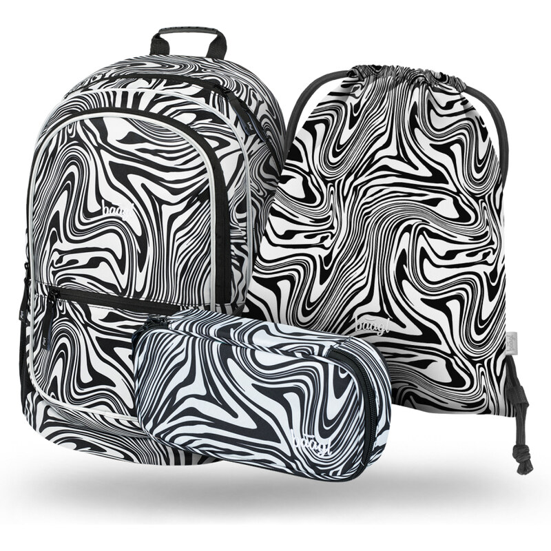 BAAGL SET 3 Core Mixture: batoh, peračník, vrecúško 62192661