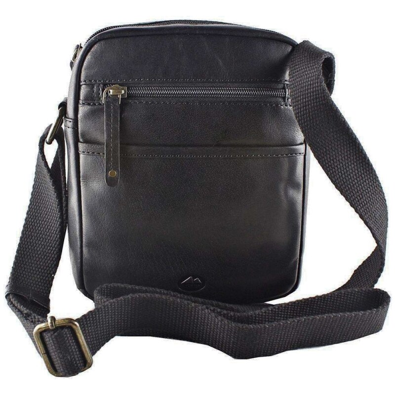 Značková kožená pánska crossbody taška EL FORREST (GT189) 42129373