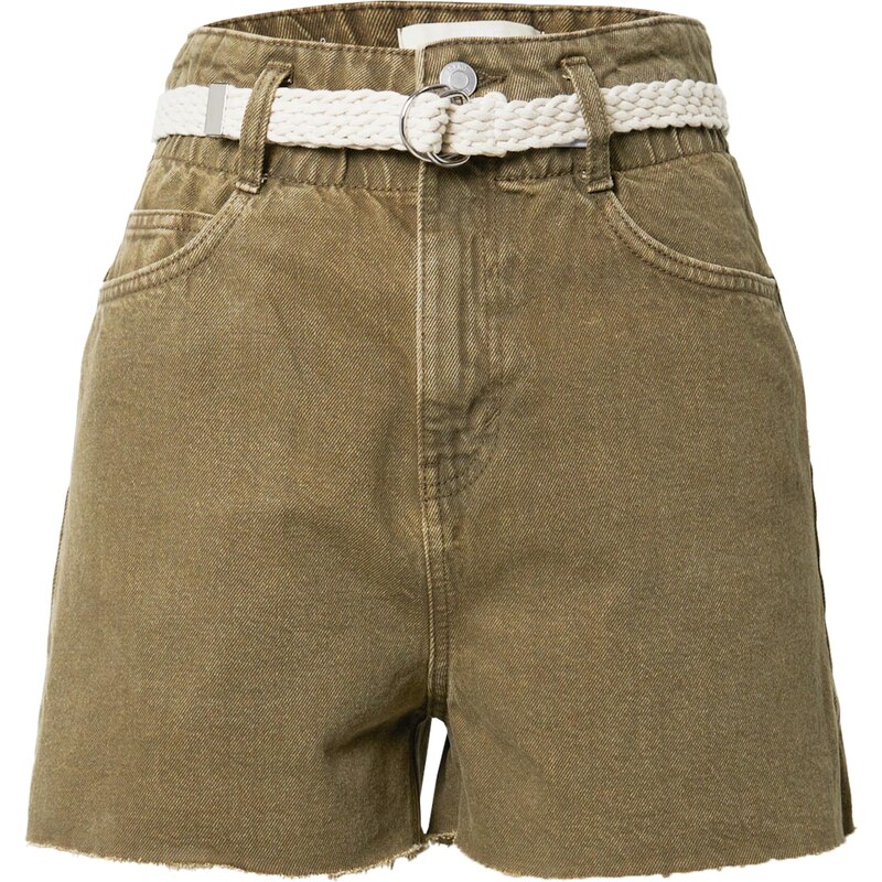 ESPRIT Džínsy kaki 42886756