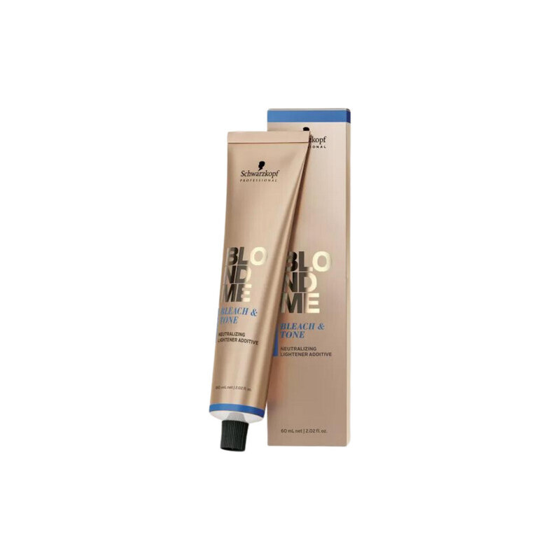 Schwarzkopf Professional BlondME Bleach & Tone Neutralizing Lightener Additive 60ml, Violet Additive
