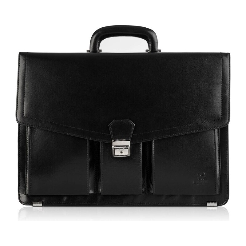 Kožená pánská taška/aktovka Paolo Peruzzi T-80 Shine 42153616