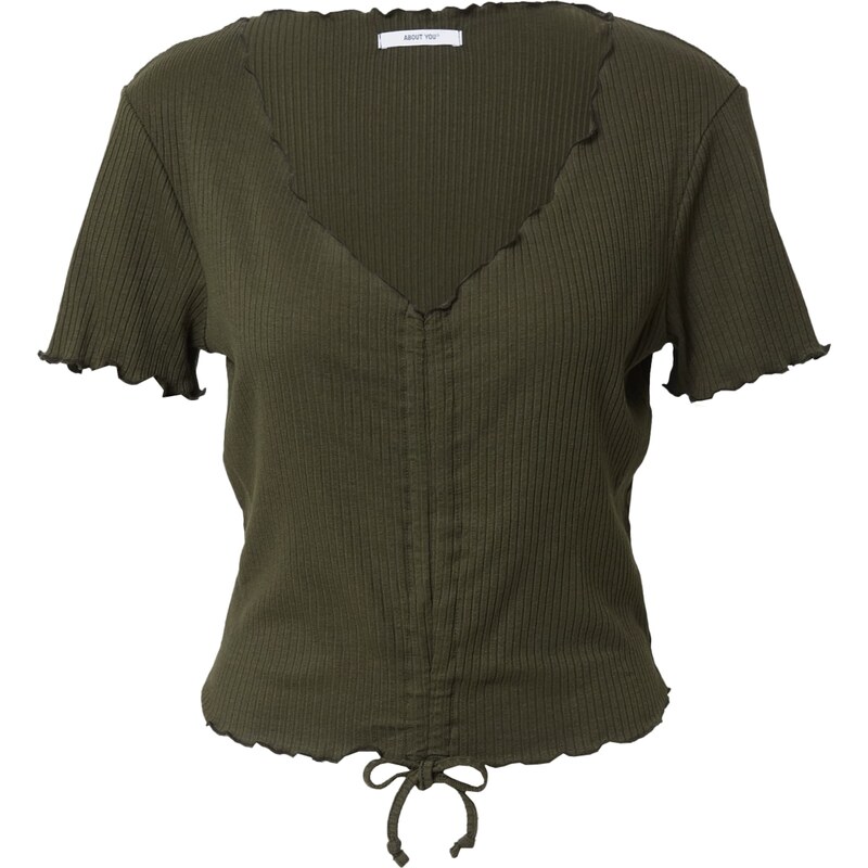 ABOUT YOU Tričko Nuria kaki 54249442