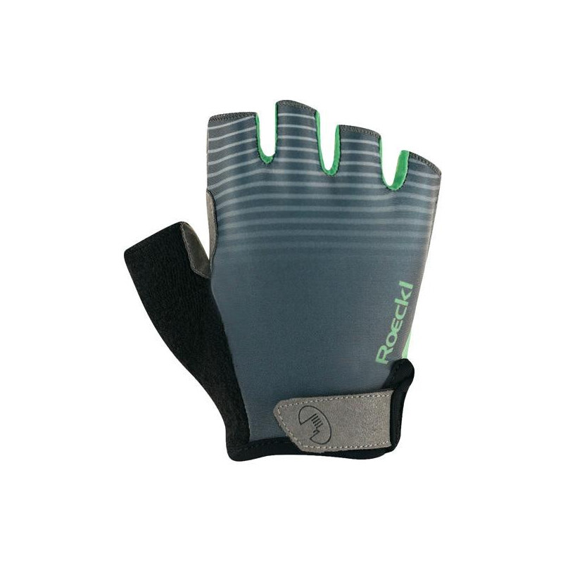 Roeckl Rukavice cyklistické Bernex castlerock/aqua green 42153758