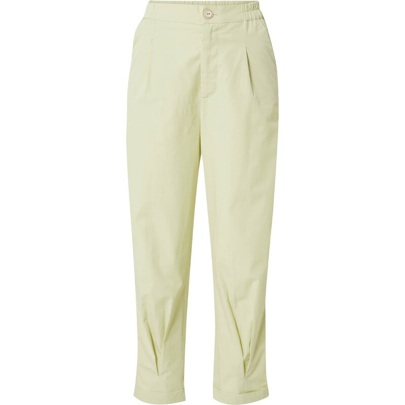 System Action Plisované nohavice Pacfico svetlozelená 57261252