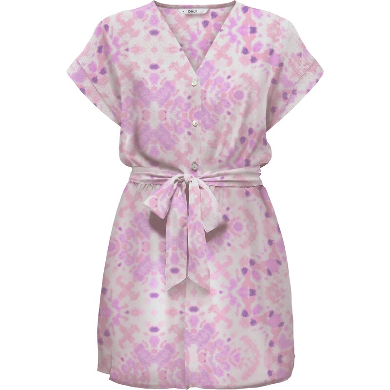 ONLY Overal ALMA fialová / orchideová / svetloružová / biela 54248401