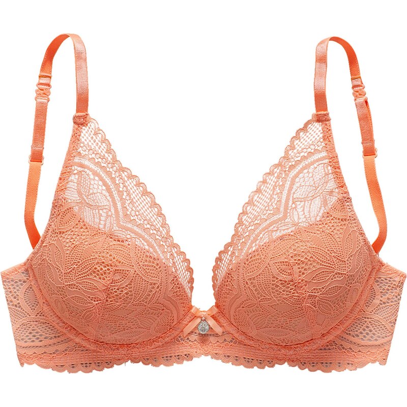 NUANCE Podprsenka broskyňová 54244082