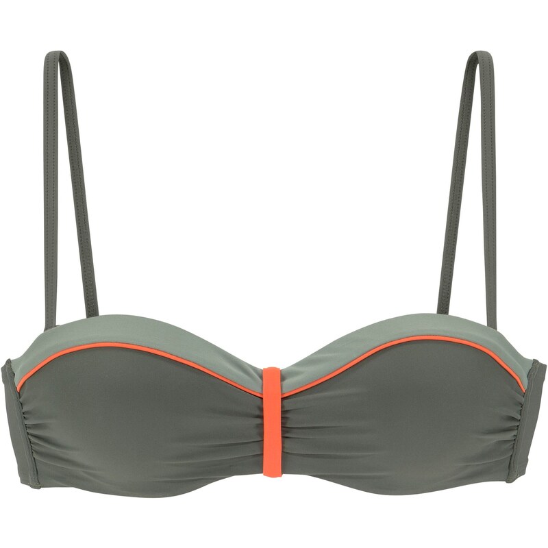 LASCANA Podprsenka olivová / oranžová 54249469