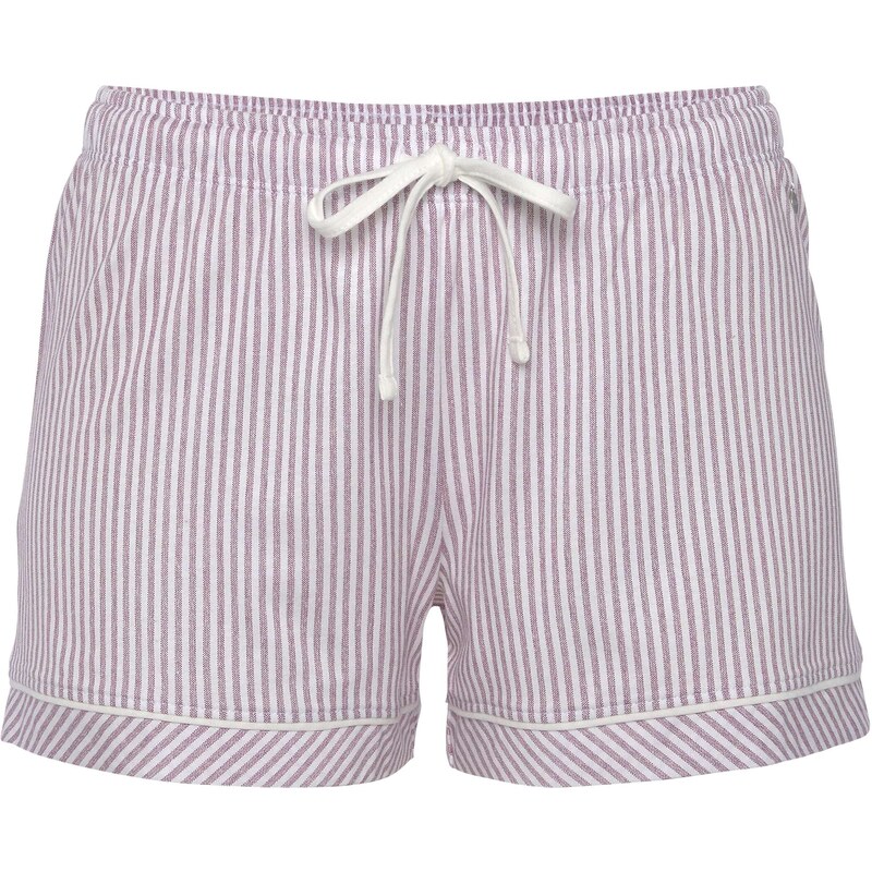 s.Oliver Pyžamové nohavice orchideová / biela 54249221