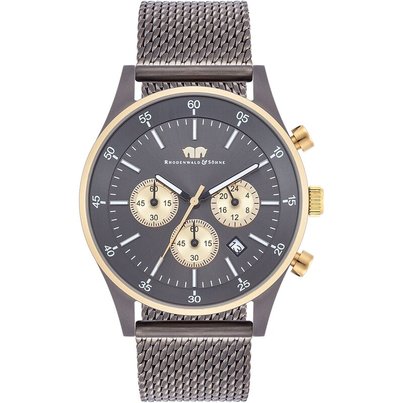 Rhodenwald & Söhne Analógové hodinky modrá / zlatá žltá 66718139