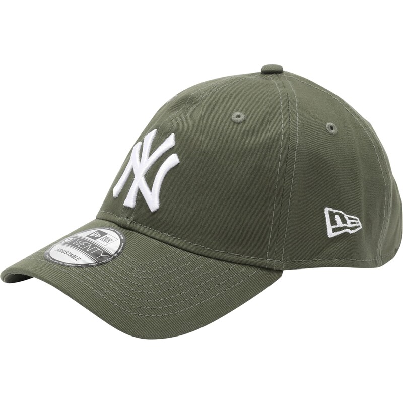 NEW ERA Čiapka 9TWENTY kaki / biela 45718339