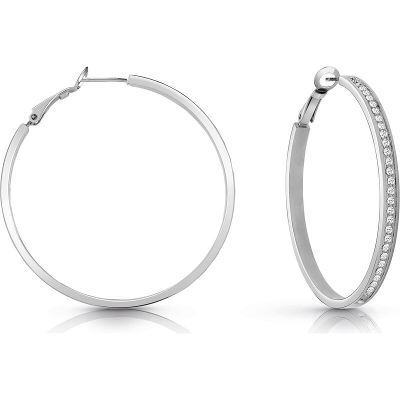Guess Luxusné oceľové náušnice s kryštálmi Color My Day JUBE02247JWRHT 66587687