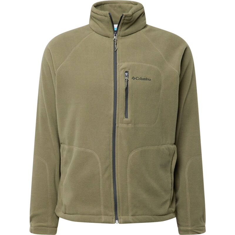 COLUMBIA Športová mikina so zipsom Fast Trek II zelená 42585060
