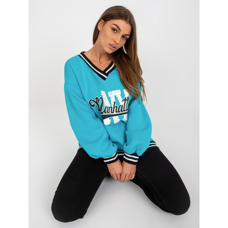 ex moda Sweatshirt-EM-BL-754.42P-blue 64792385
