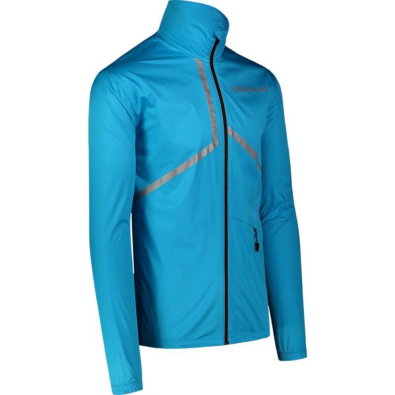 Nordblanc Modrá pánska ultraľahká športová bunda REFLECTIVE