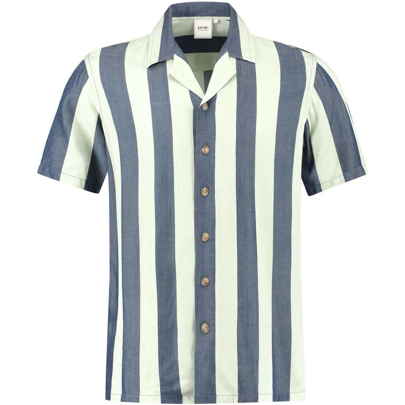 Shiwi Košeľa Cooper krémová / námornícka modrá 54245671