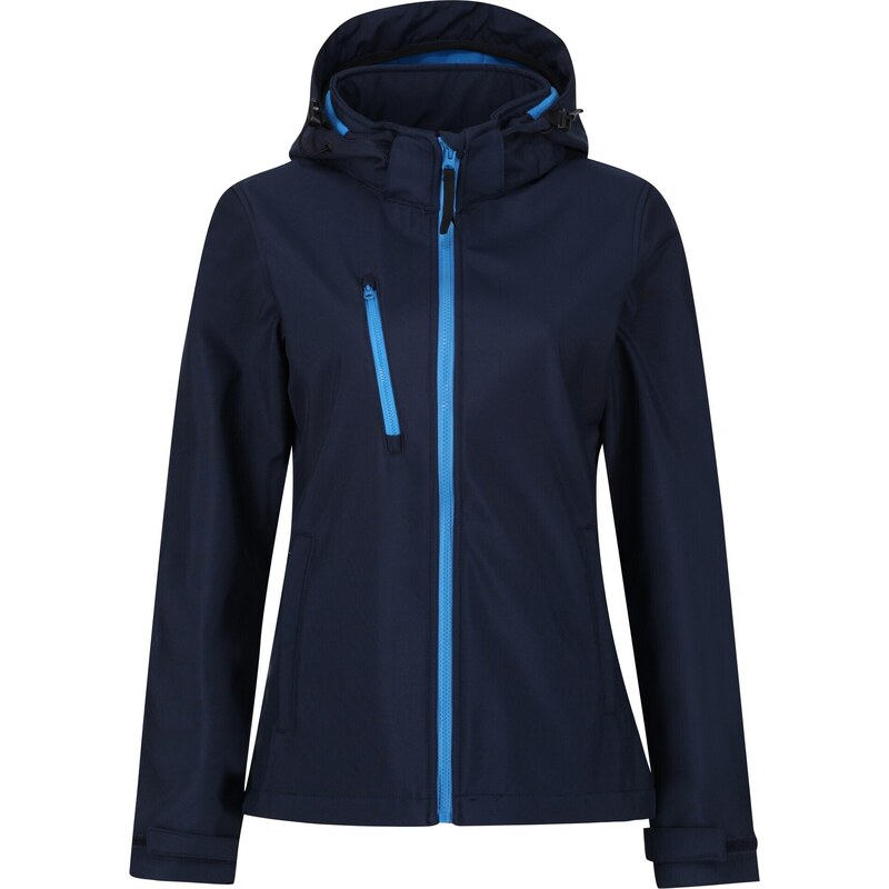 Regatta Dámska 3-vrstvová softshellová bunda s kapucňou Venturer 62677741