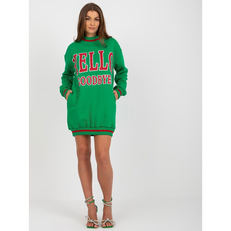 My Red Lips Sweatshirt-EM-BL-775.94-green 64787771