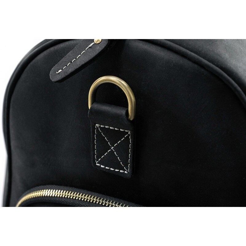 Čierna cestovní taška Valmio Vintage