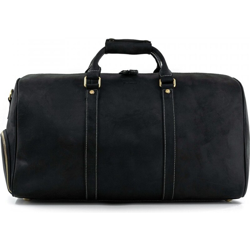 Čierna cestovní taška Valmio Vintage