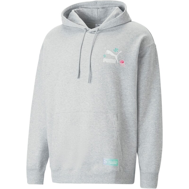 PUMA X SPONGEBOB Graphic Hoodie TR gray 42678683