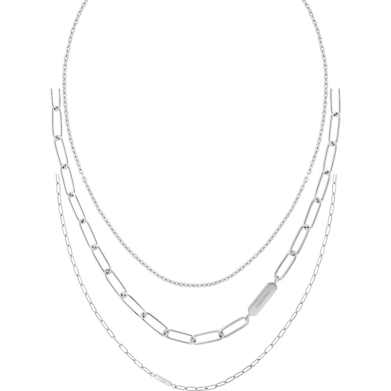 Calvin Klein Súprava dámskych oceľových náhrdelníkov Defiant 35000432 66582474
